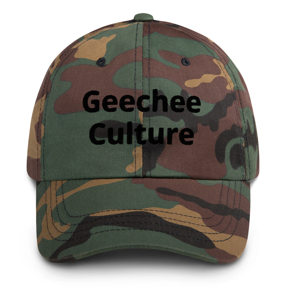 Geechee Culture Embroidered Dad Hat