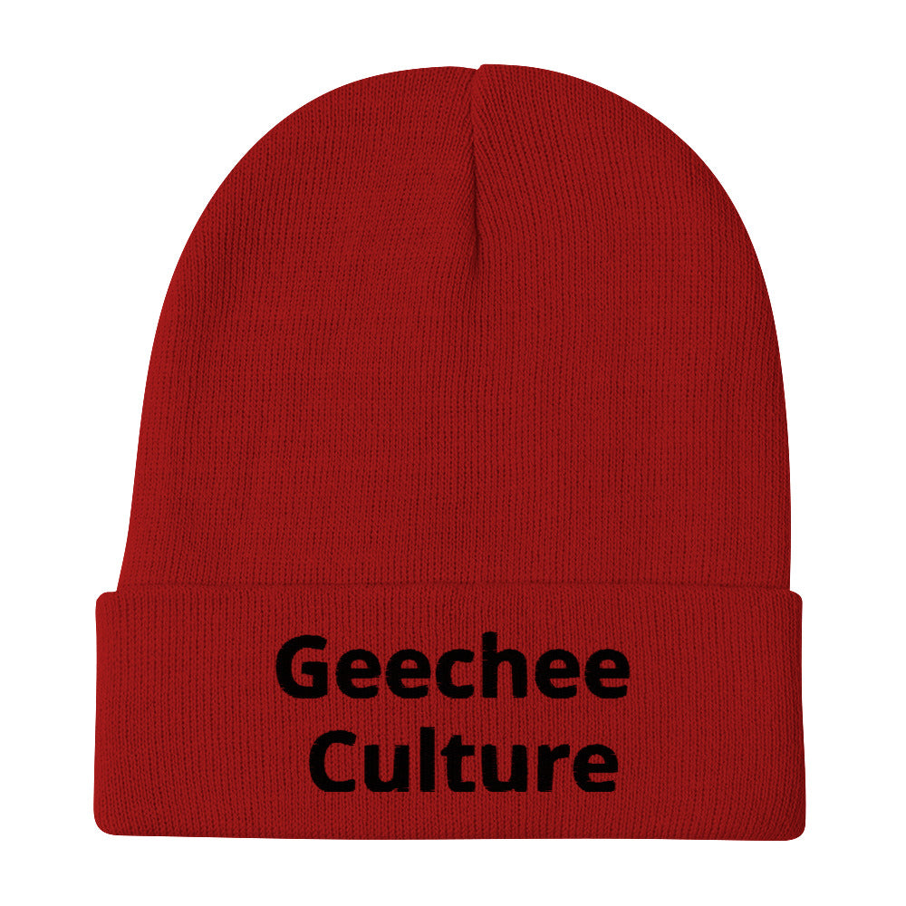 Geechee Culture Embroidered Beanie