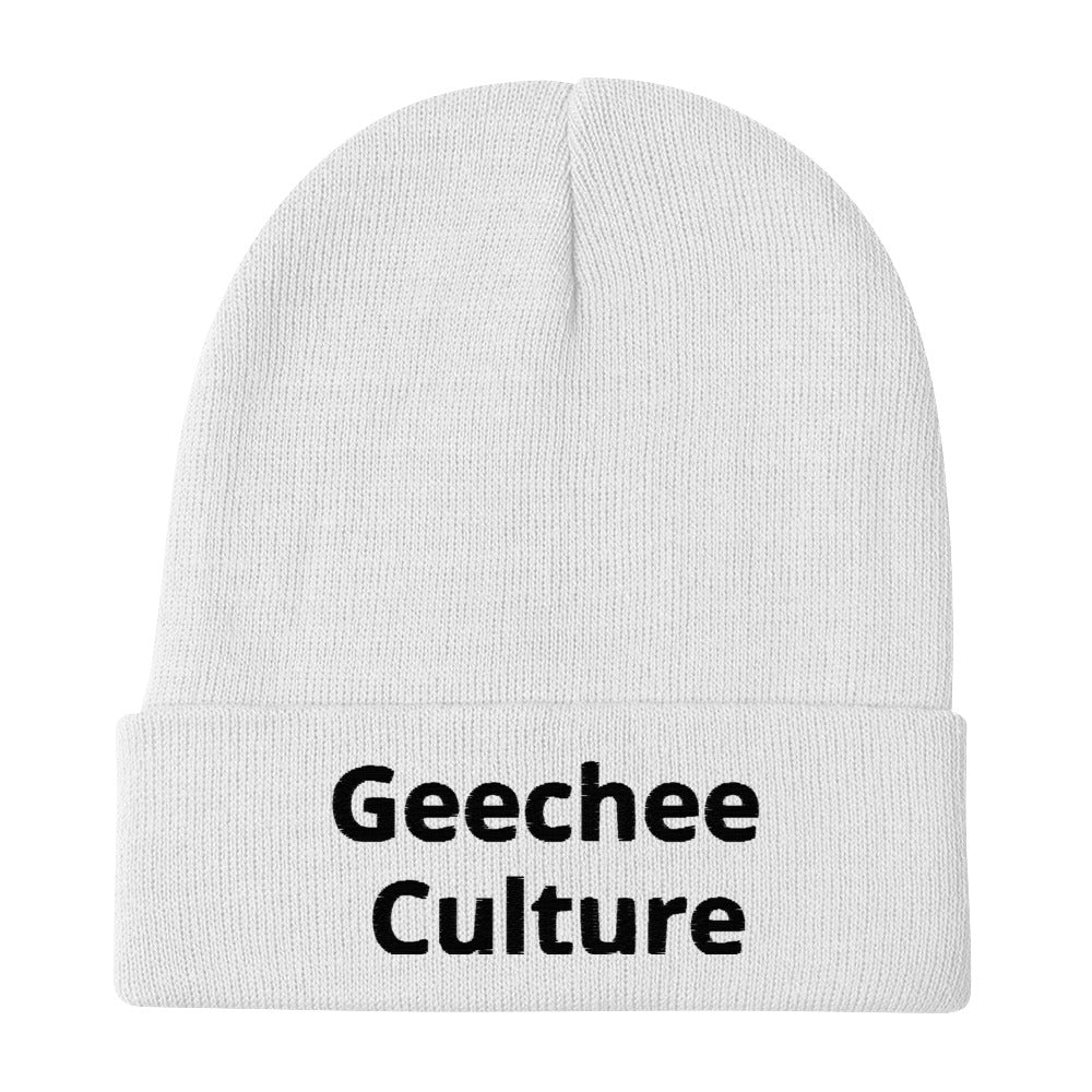 Geechee Culture Embroidered Beanie