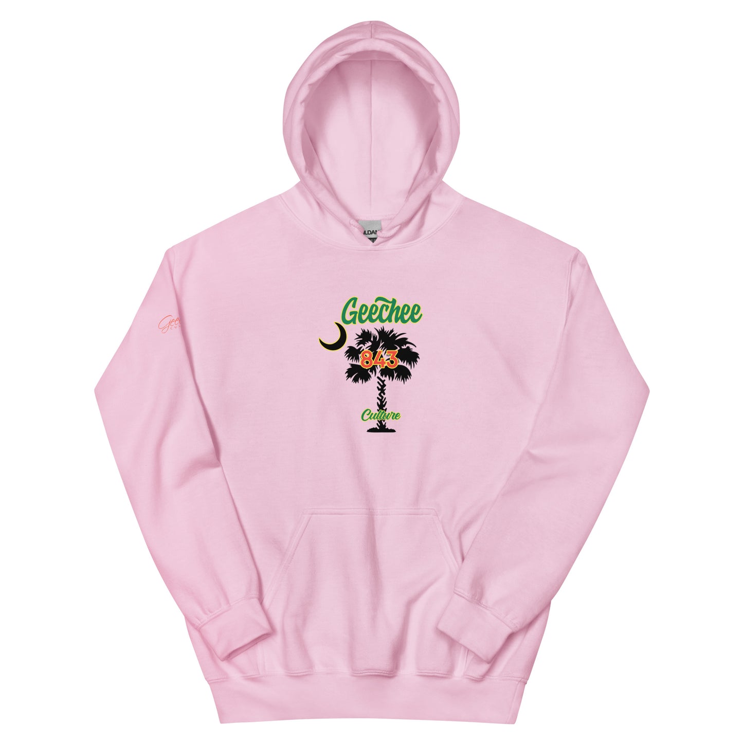 Geechee Culture 843 Palm Tree Unisex Hoodie