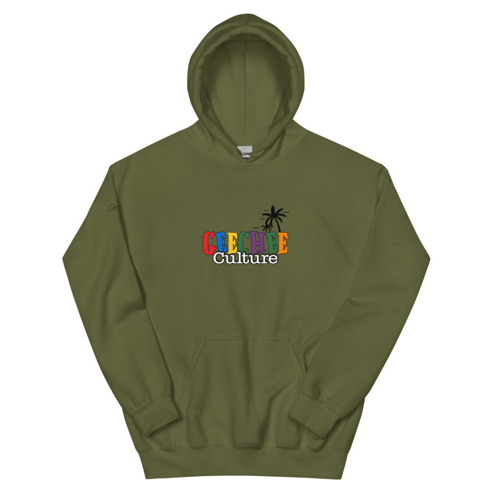 Geechee Culture Colors Unisex Hoodie