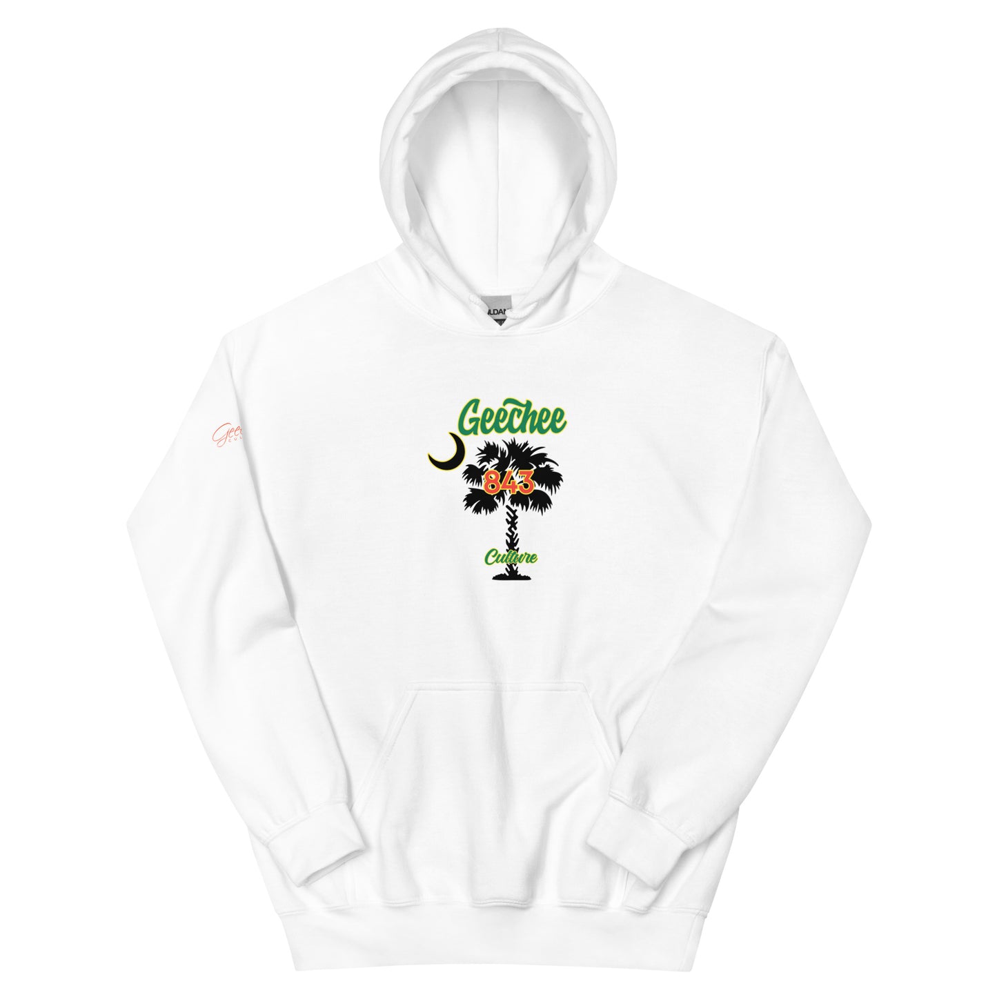 Geechee Culture 843 Palm Tree Unisex Hoodie