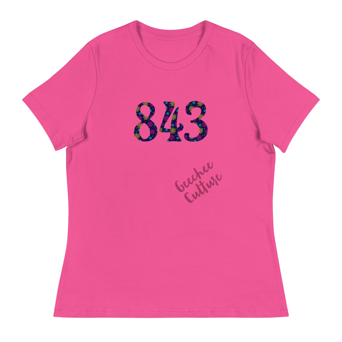 Geechee Culture 843 Women's Relaxed T-Shirt