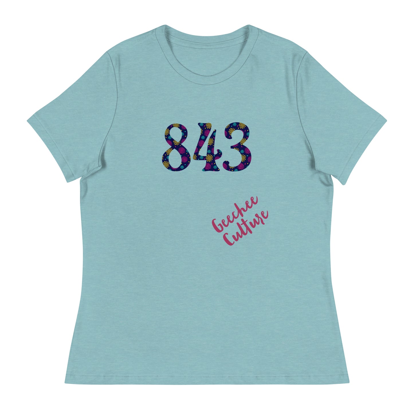 Geechee Culture 843 Women's Relaxed T-Shirt