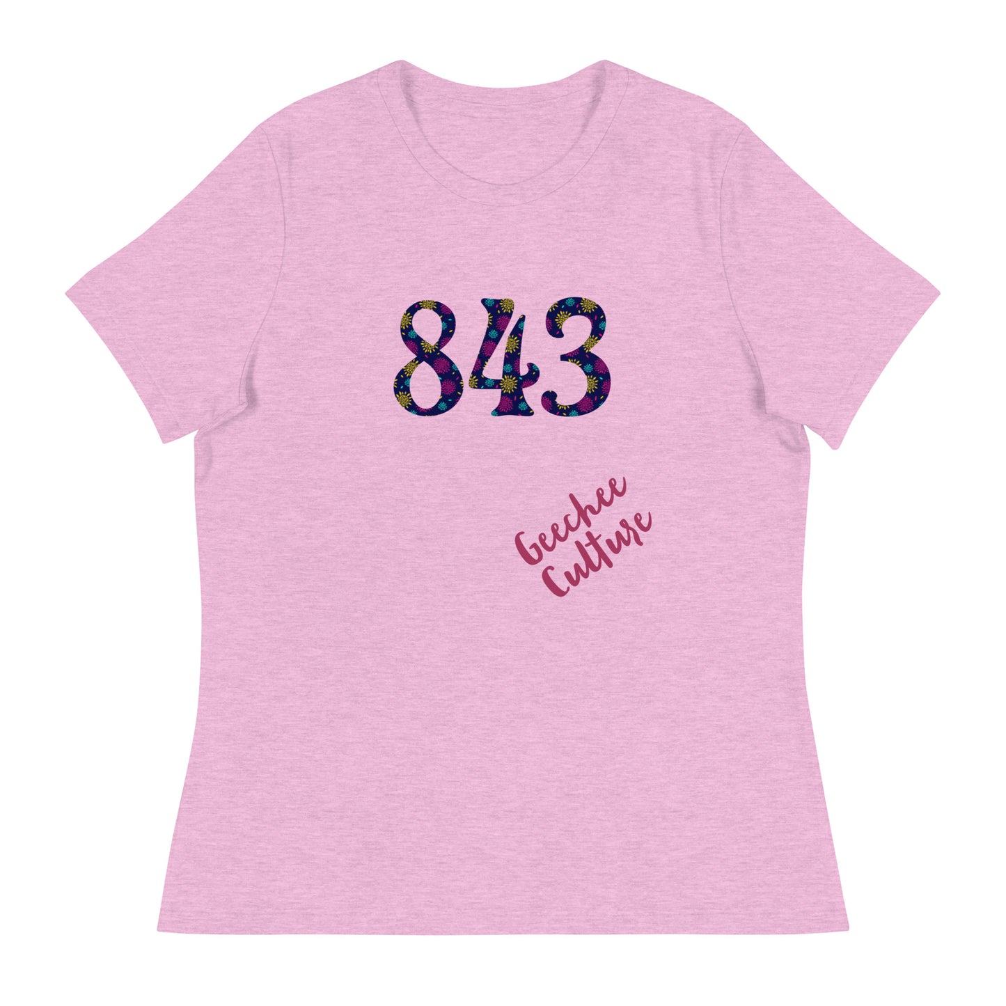 Geechee Culture 843 Women's Relaxed T-Shirt