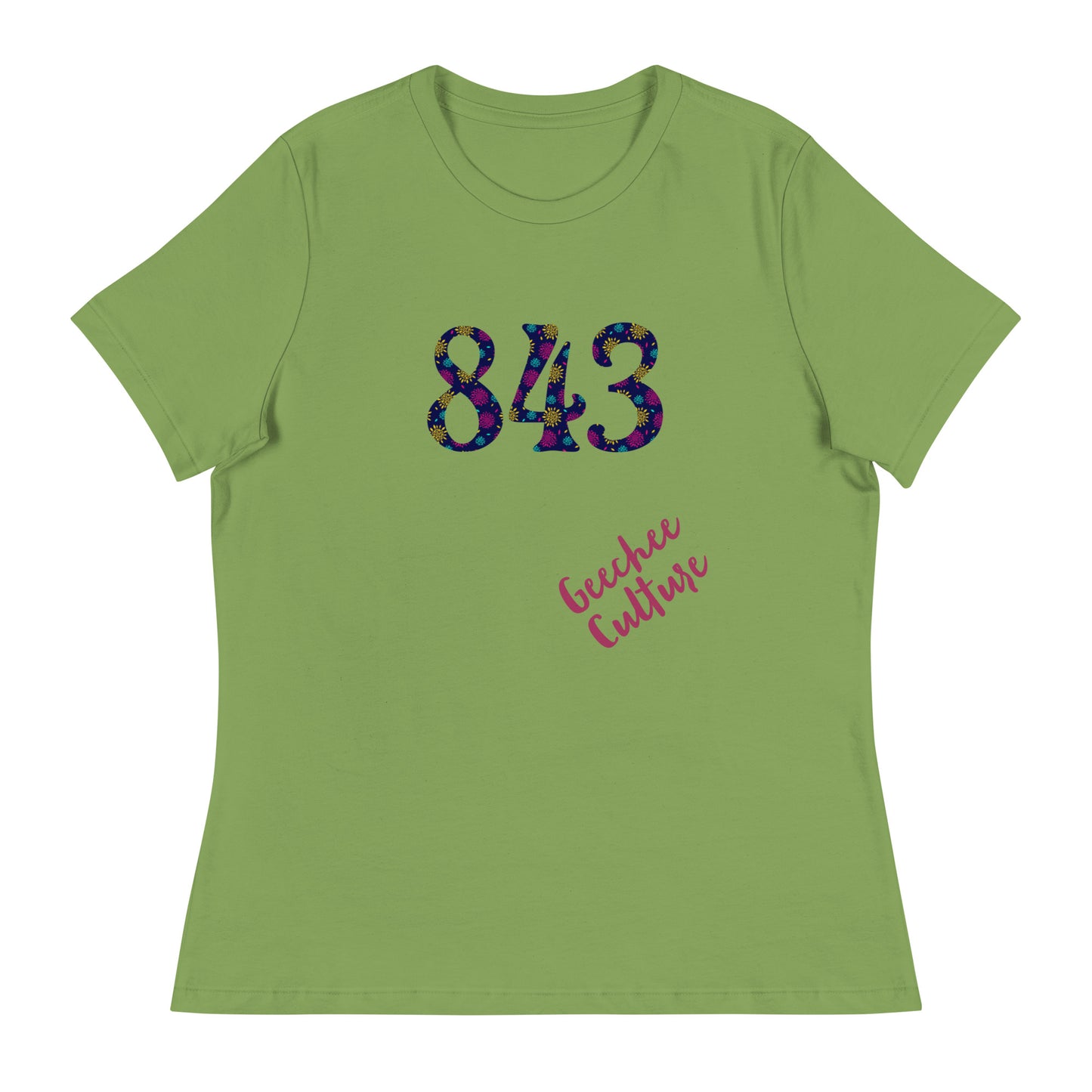 Geechee Culture 843 Women's Relaxed T-Shirt