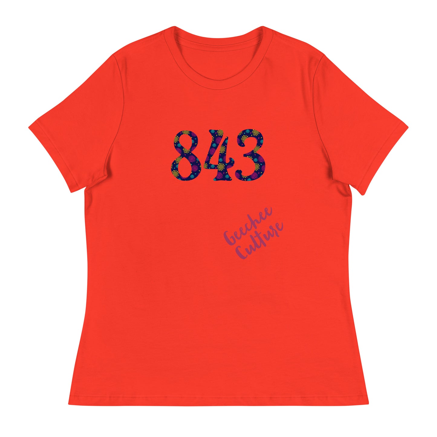 Geechee Culture 843 Women's Relaxed T-Shirt