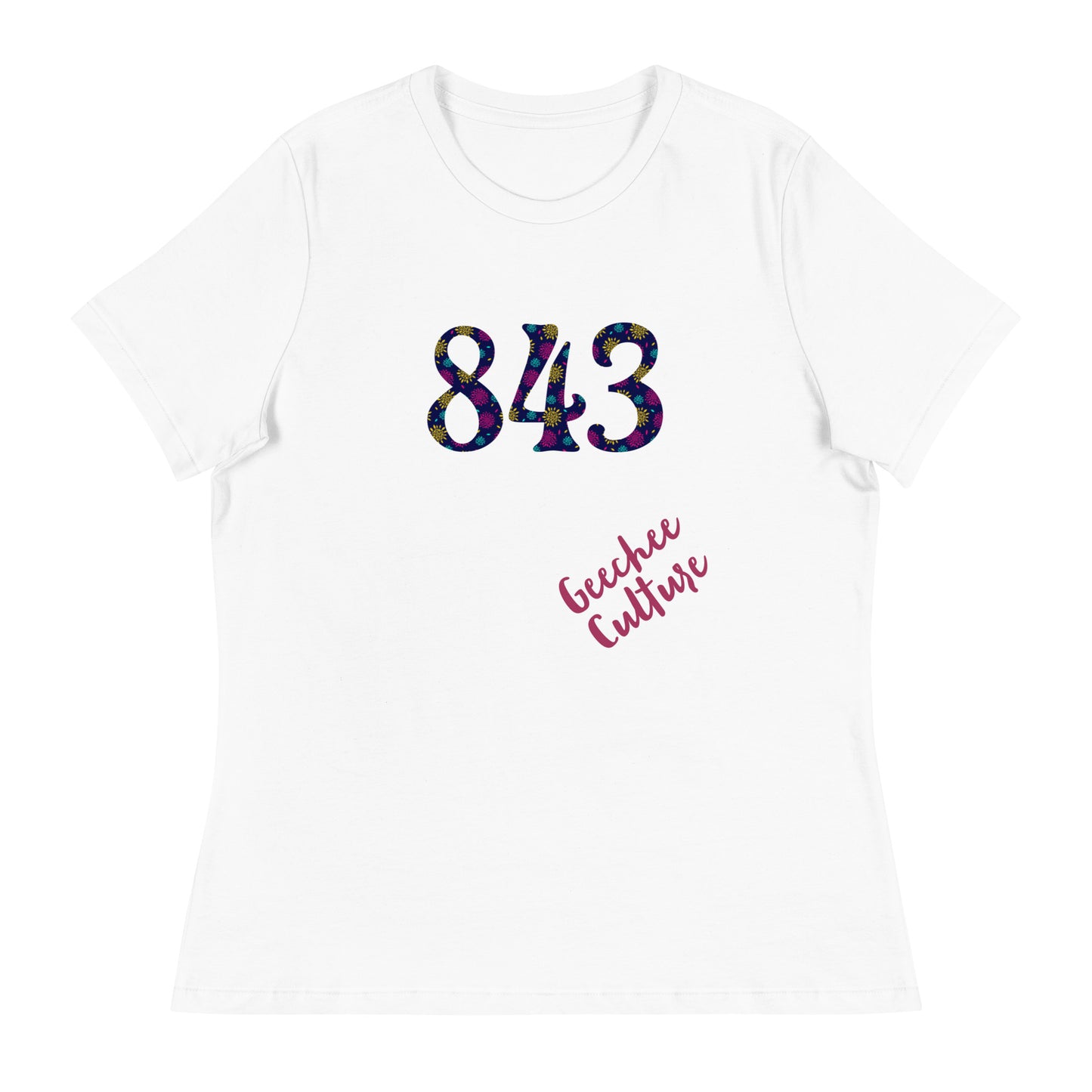 Geechee Culture 843 Women's Relaxed T-Shirt